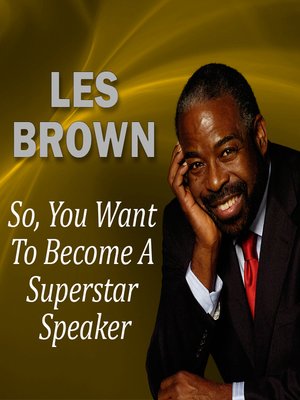 cover image of So, You Want to Become a Superstar Speaker?